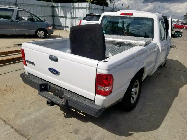 1FTKR1ED2APA62315 - 2010 FORD RANGER SUP WHITE photo 4