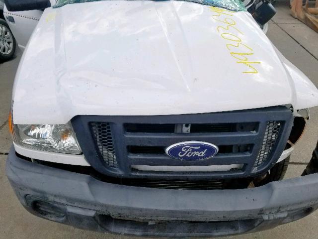 1FTKR1ED2APA62315 - 2010 FORD RANGER SUP WHITE photo 7