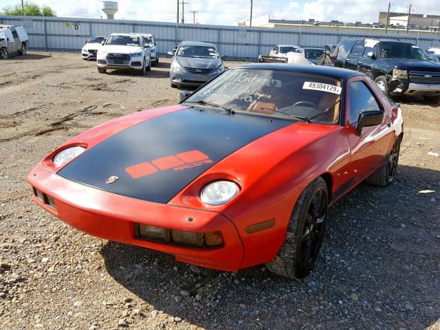 9289201156 - 1979 PORSCHE 928 RED photo 2