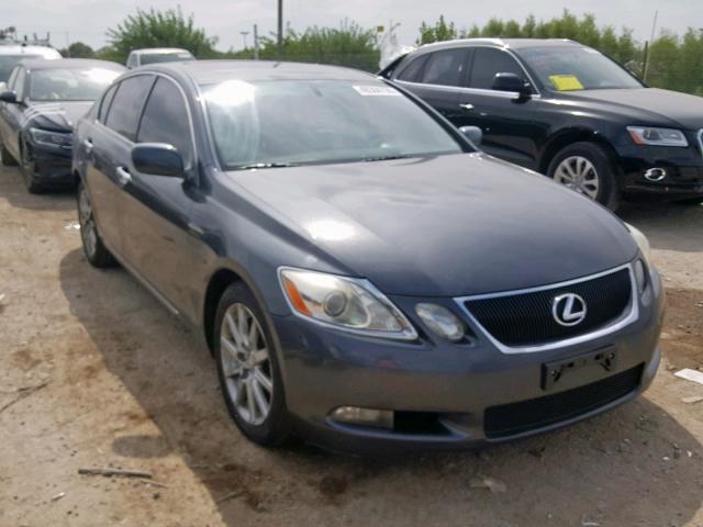 JTHCH96S160005606 - 2006 LEXUS GS 300 GRAY photo 1