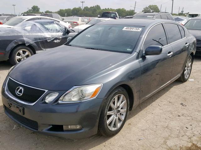 JTHCH96S160005606 - 2006 LEXUS GS 300 GRAY photo 2