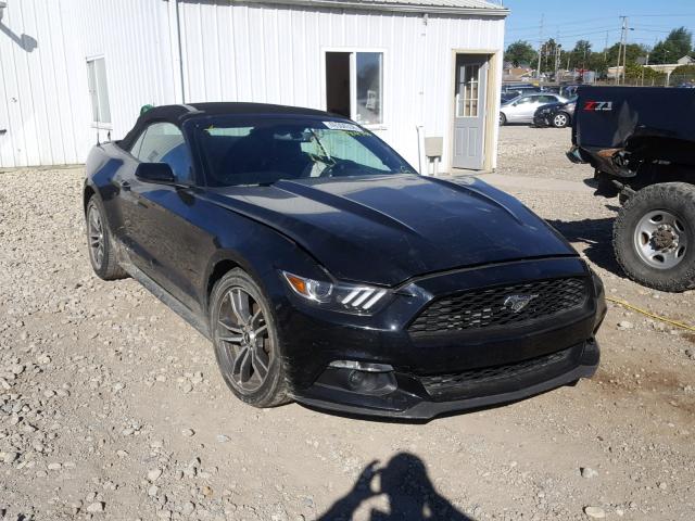 1FATP8UH1H5282578 - 2017 FORD MUSTANG BLACK photo 1