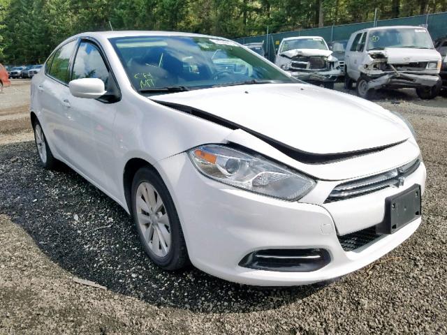 1C3CDFDH0ED724439 - 2014 DODGE DART SE AE WHITE photo 1