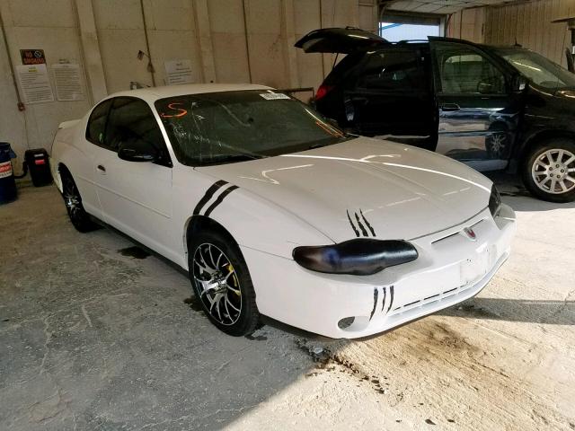 2G1WW12E849311283 - 2004 CHEVROLET MONTE CARL თეთრი ფოტო 1