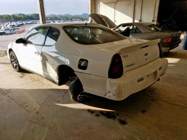 2G1WW12E849311283 - 2004 CHEVROLET MONTE CARL თეთრი ფოტო 3