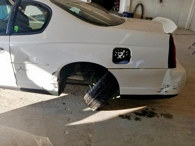 2G1WW12E849311283 - 2004 CHEVROLET MONTE CARL თეთრი ფოტო 9