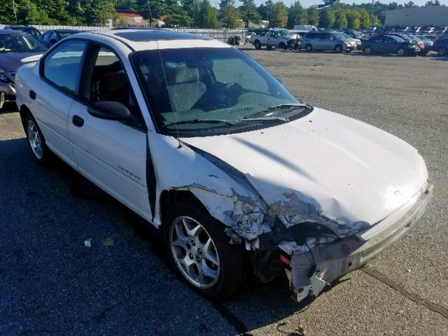 1B3ES47Y6WD693873 - 1998 DODGE NEON HIGHL WHITE photo 1