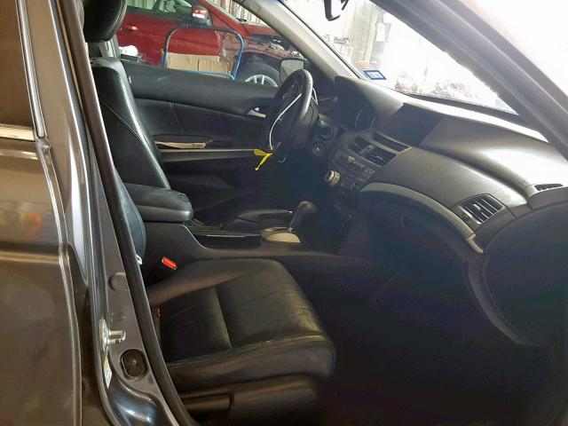 1HGCP26839A024674 - 2009 HONDA ACCORD EXL GRAY photo 5