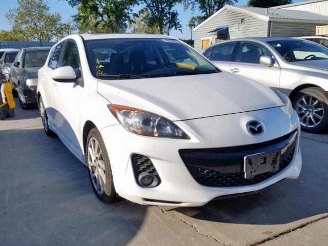 JM1BL1L6XC1512840 - 2012 MAZDA 3 S WHITE photo 1