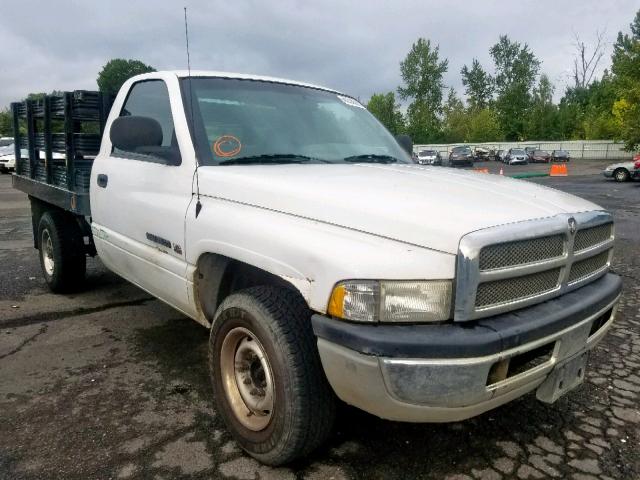 3B6KC26Z31M267315 - 2001 DODGE RAM 2500 WHITE photo 1