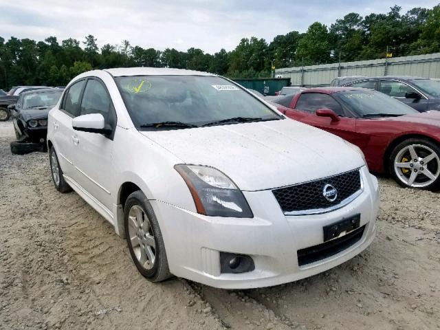 3N1AB6AP7CL735212 - 2012 NISSAN SENTRA 2.0 WHITE photo 1