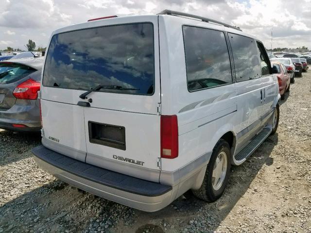 1GNDM19W6YB143545 - 2000 CHEVROLET ASTRO WHITE photo 4