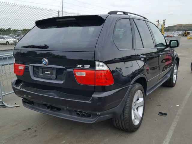 5UXFB53575LV20435 - 2005 BMW X5 4.4I BLACK photo 4