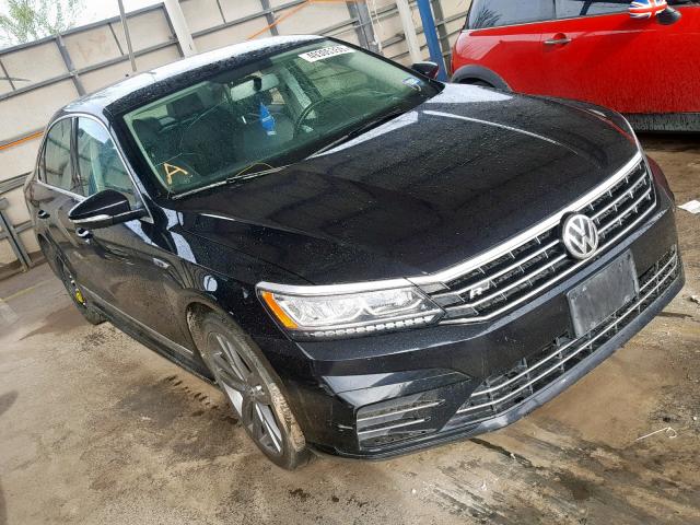 1VWDT7A32HC068866 - 2017 VOLKSWAGEN PASSAT R-L BLACK photo 1
