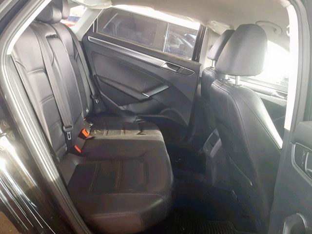 1VWDT7A32HC068866 - 2017 VOLKSWAGEN PASSAT R-L BLACK photo 6