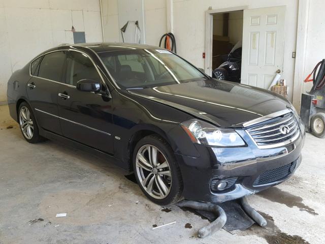 JNKAY01E28M605700 - 2008 INFINITI M35 BASE BLACK photo 1