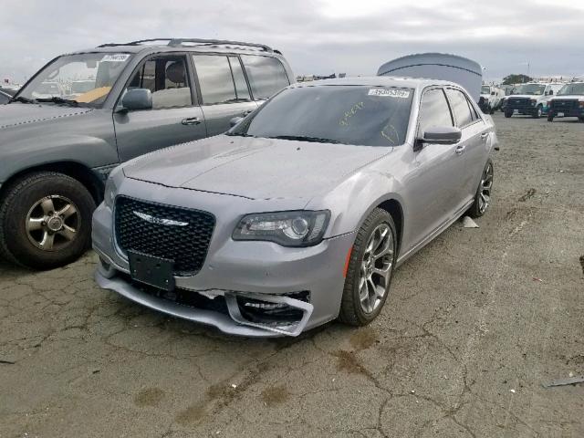 2C3CCABG7JH296186 - 2018 CHRYSLER 300 S GRAY photo 2