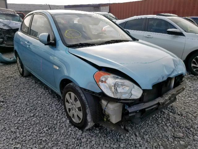 KMHCM3AC0AU166875 - 2010 HYUNDAI ACCENT BLU BLUE photo 1