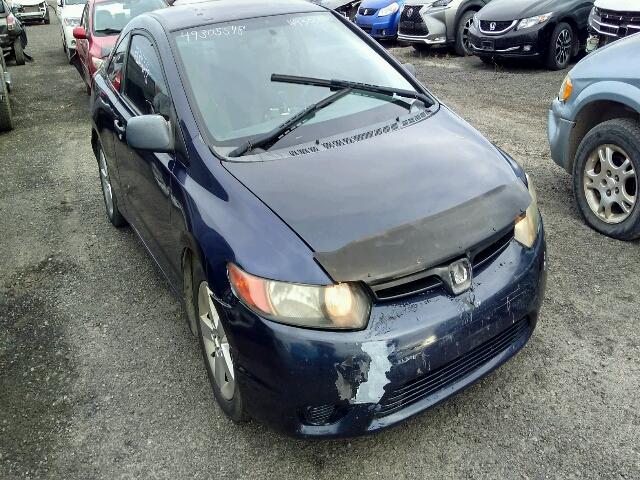 2HGFG12326H012773 - 2006 HONDA CIVIC DX V BLUE photo 1