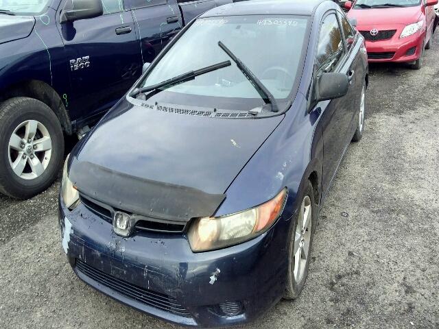 2HGFG12326H012773 - 2006 HONDA CIVIC DX V BLUE photo 2