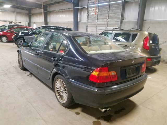 WBAEU33403PF58758 - 2003 BMW 325 XI BLACK photo 3