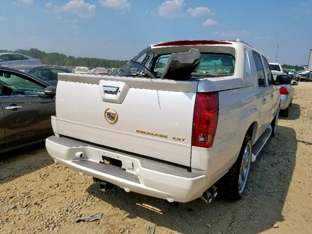 3GYEK62N35G217244 - 2005 CADILLAC ESCALADE E WHITE photo 4