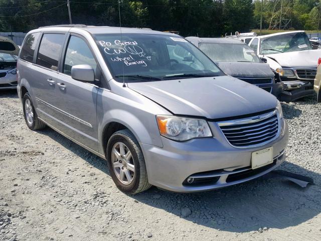 2C4RC1BG7DR656321 - 2013 CHRYSLER TOWN & COU GRAY photo 1