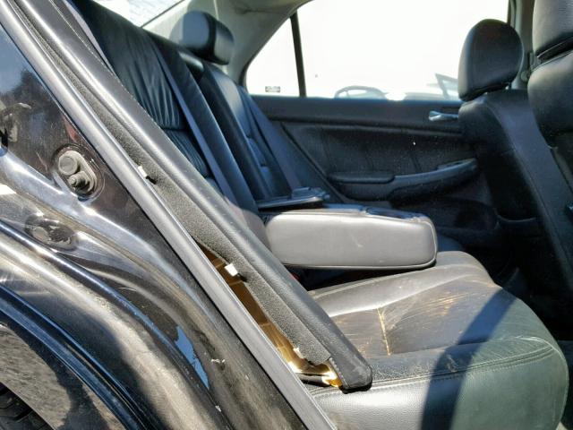 1HGCM56827A211170 - 2007 HONDA ACCORD EX BLACK photo 6