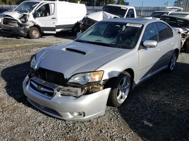 4S3BL676464200720 - 2006 SUBARU LEGACY GT SILVER photo 2