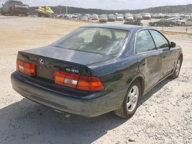 JT8BF28G0W5046216 - 1998 LEXUS ES 300 BLACK photo 4