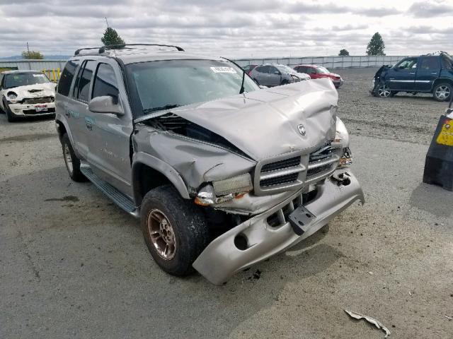 1B4HS28Z7YF263877 - 2000 DODGE DURANGO SILVER photo 1