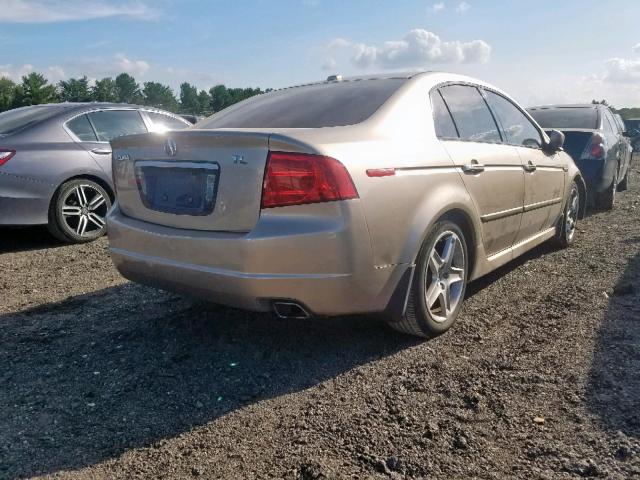 19UUA66246A019262 - 2006 ACURA 3.2TL GOLD photo 4