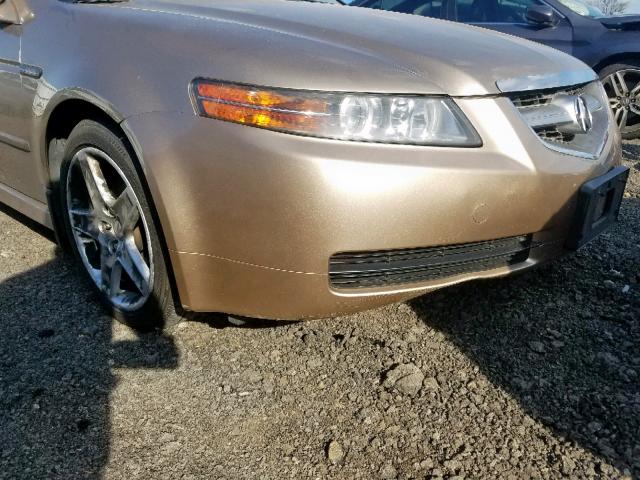 19UUA66246A019262 - 2006 ACURA 3.2TL GOLD photo 9