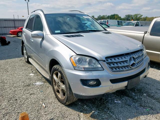 4JGBB22E38A432817 - 2008 MERCEDES-BENZ ML 320 CDI SILVER photo 1