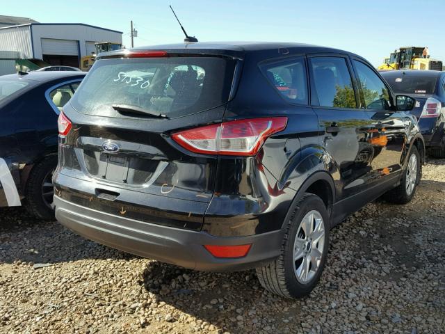 1FMCU0F77DUC05864 - 2013 FORD ESCAPE S BLACK photo 4