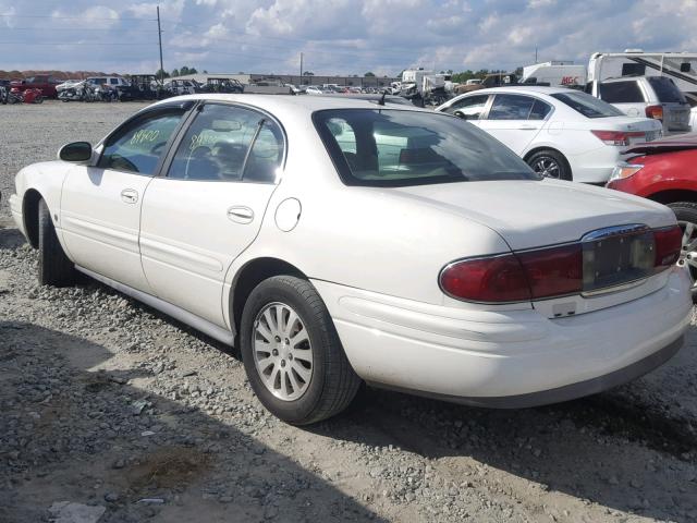 1G4HR54K25U221984 - 2005 BUICK LESABRE LI WHITE photo 3