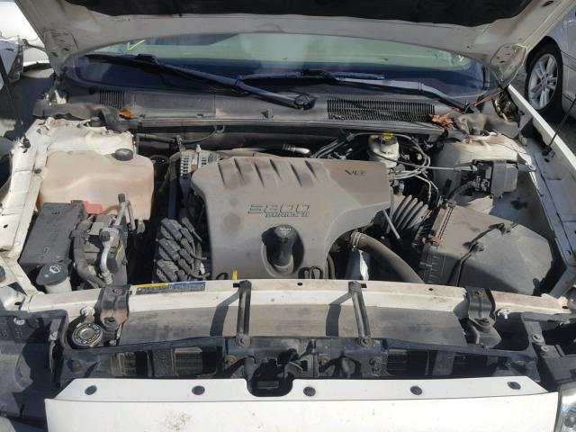 1G4HR54K25U221984 - 2005 BUICK LESABRE LI WHITE photo 7