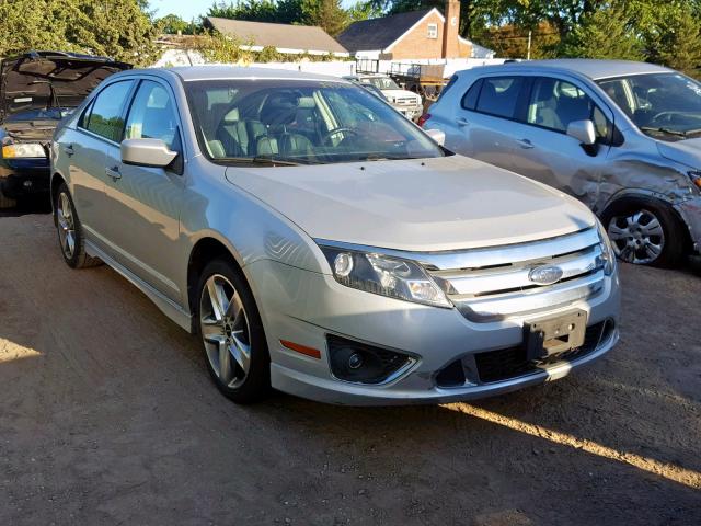 3FAHP0KC7AR248209 - 2010 FORD FUSION SPO SILVER photo 1