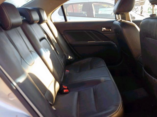 3FAHP0KC7AR248209 - 2010 FORD FUSION SPO SILVER photo 6