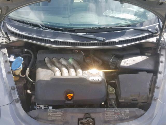 3VWCK31CX4M417479 - 2004 VOLKSWAGEN NEW BEETLE ნაცრისფერი ფოტო 7