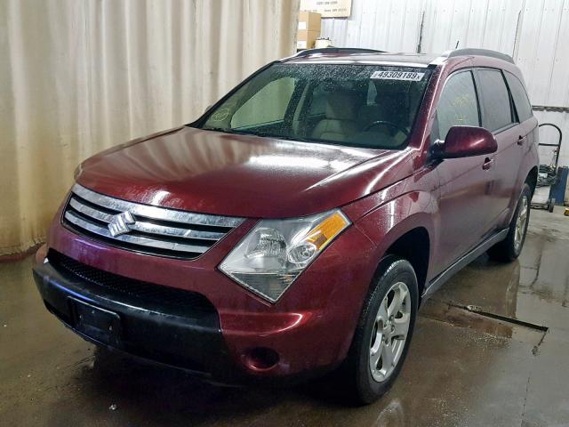 2S3DA317576113795 - 2007 SUZUKI XL7 LUXURY MAROON photo 2