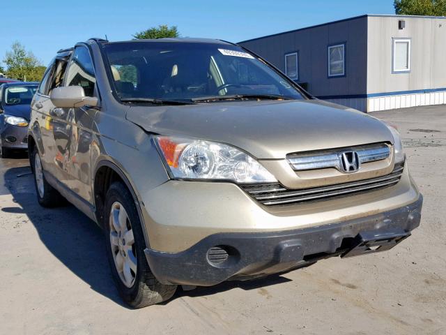 5J6RE48759L017352 - 2009 HONDA CR-V EXL GOLD photo 1