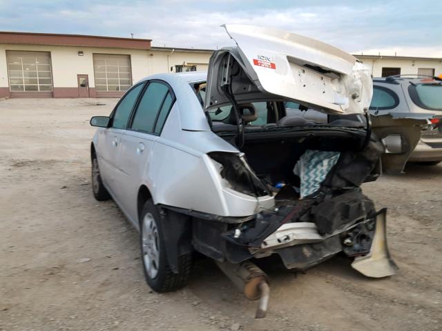 1G8AJ52F05Z156729 - 2005 SATURN ION LEVEL SILVER photo 3