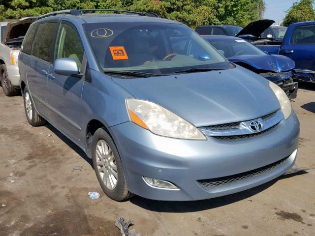 5TDZK22C57S049187 - 2007 TOYOTA SIENNA XLE BLUE photo 1