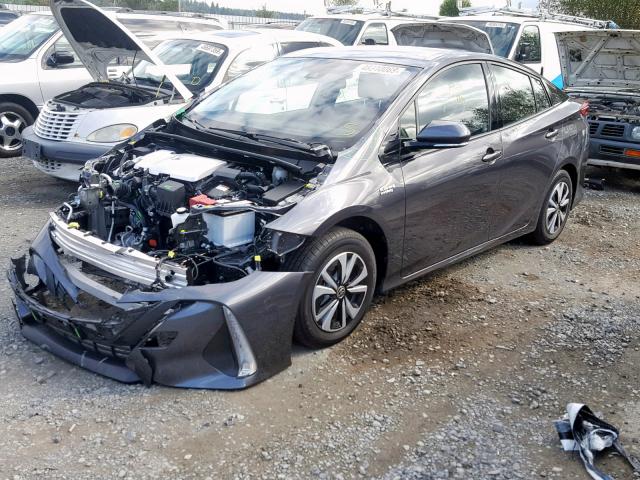 JTDKARFP2J3075247 - 2018 TOYOTA PRIUS PRIM 灰色 照片 2