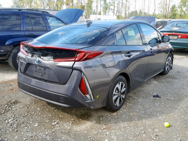 JTDKARFP2J3075247 - 2018 TOYOTA PRIUS PRIM 灰色 照片 4