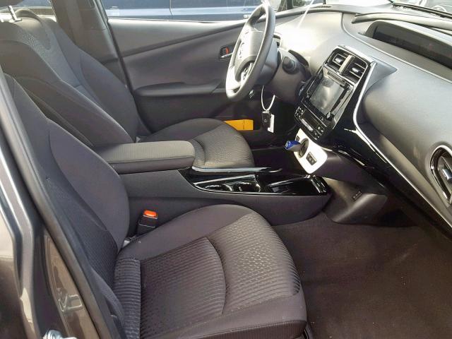 JTDKARFP2J3075247 - 2018 TOYOTA PRIUS PRIM 灰色 照片 5