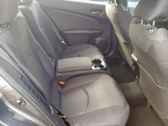 JTDKARFP2J3075247 - 2018 TOYOTA PRIUS PRIM 灰色 照片 6