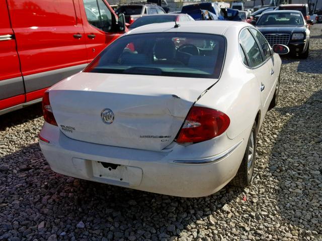 2G4WC582971217853 - 2007 BUICK LACROSSE C WHITE photo 4