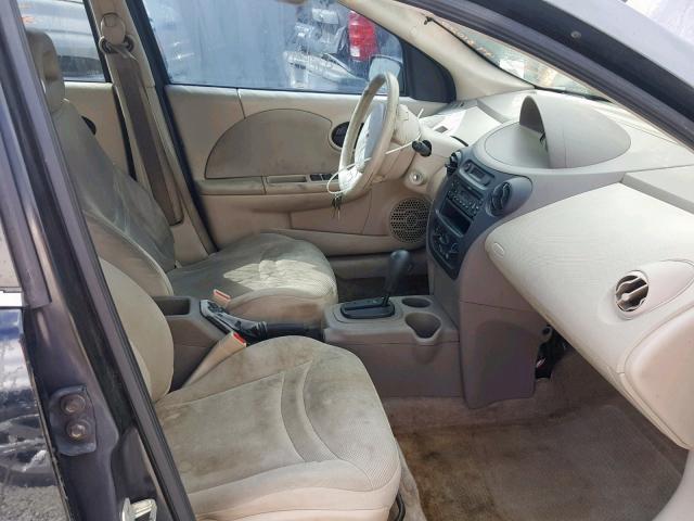 1G8AJ52F13Z112252 - 2003 SATURN ION LEVEL BLACK photo 5